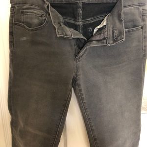 Ann Taylor gray skinny jeans